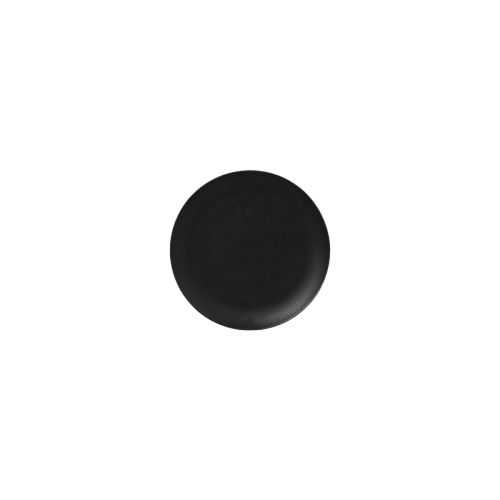 [10-01-0018] Teller coupe flach Ø15 cm RAK Volcano schwarz