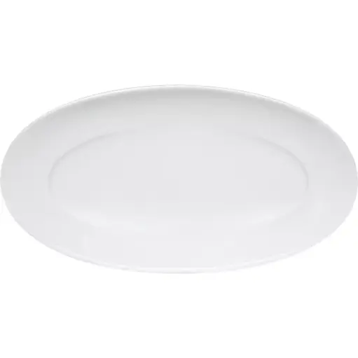Platte, oval, gross