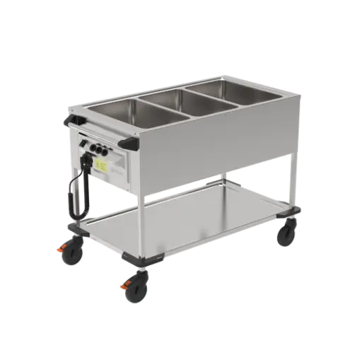 Bain-Marie Wagen 3 x 1/1 GN