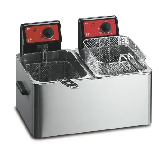 Fritteuse Tischmodell 2 x 4-5 L  